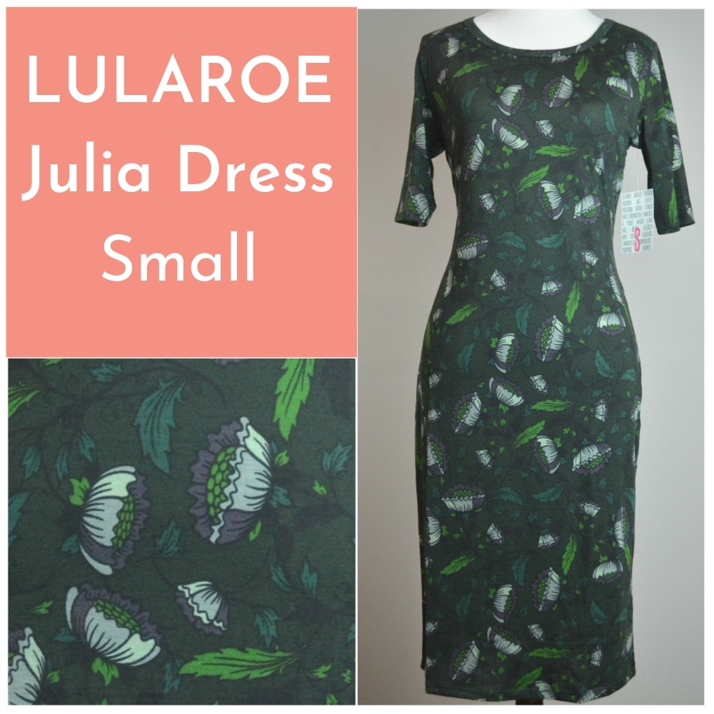 BNWT Floral Julia Dress by LuLaRoe